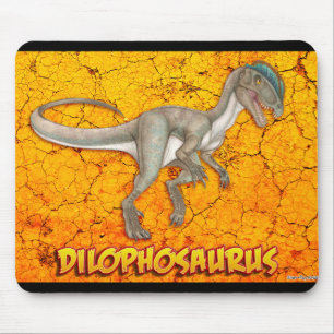 Tapis De Souris Mousepad de Dilophosaurus
