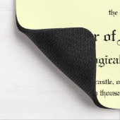 Tapis De Souris Mousepad de diplôme de Franknstein (Coin)