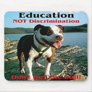 Tapis De Souris Mousepad de discrimination d'éducation pas