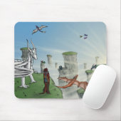 Tapis De Souris Mousepad de Draggonia (Avec souris)