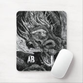 Tapis De Souris Mousepad de dragon (Avec souris)
