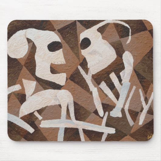 Tapis De Souris Mousepad "de écoute toujours" (Devant)