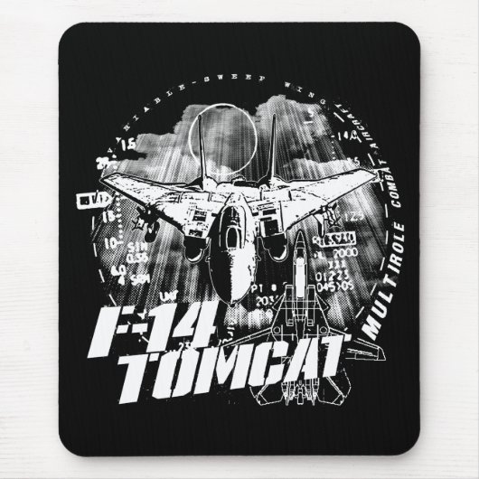 Tapis de souris Mousepad de F-14 Tomcat (Devant)