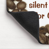 Tapis De Souris Mousepad de fèves de café (Coin)