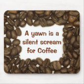 Tapis De Souris Mousepad de fèves de café (Devant)