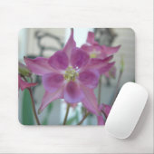 Tapis De Souris Mousepad de fleur de Columbine (Avec souris)