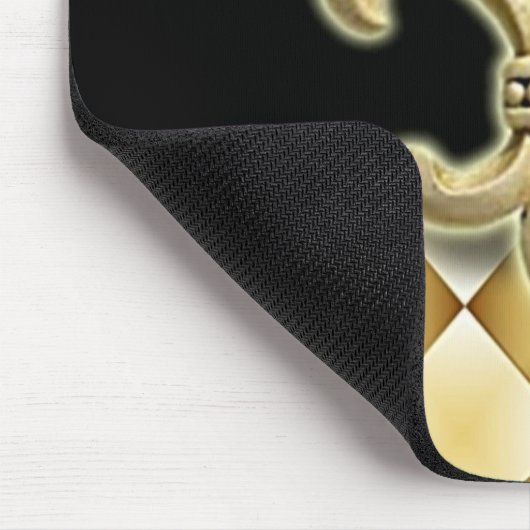 Tapis De Souris Mousepad de Fleur de Lis (Coin)