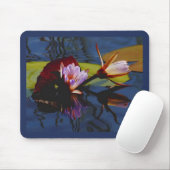 Tapis De Souris Mousepad de flottement de beautés (lillies de (Avec souris)