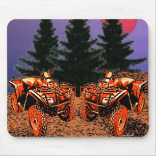 Tapis De Souris Mousepad de Four Wheele