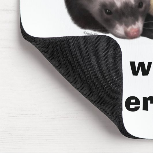 Tapis De Souris Mousepad de furet (Coin)