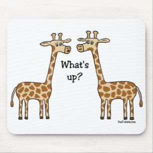 Tapis De Souris Mousepad de girafe