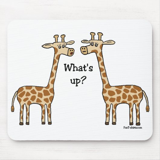 Tapis De Souris Mousepad de girafe (Devant)
