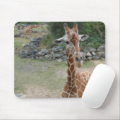 Tapis De Souris Mousepad de girafe (Avec souris)