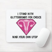 Tapis De Souris Mousepad de Glitterbombs4Choice (Avec souris)