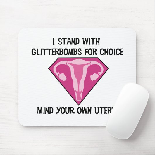 Tapis De Souris Mousepad de Glitterbombs4Choice (Avec souris)