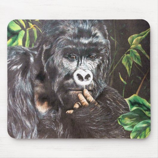 Tapis De Souris mousepad de gorrilla (Devant)