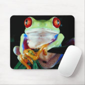 Tapis De Souris Mousepad de grenouille d'arbre (Avec souris)