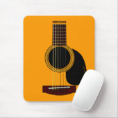 Tapis De Souris mousepad de guitare acoustique (Avec souris)