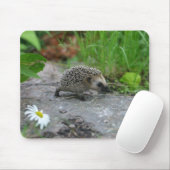 Tapis De Souris Mousepad de hérisson - personnalisable (Avec souris)