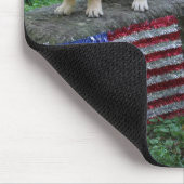 Tapis De Souris Mousepad de houx et de chiot (Coin)
