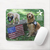 Tapis De Souris Mousepad de houx et de chiot (Avec souris)