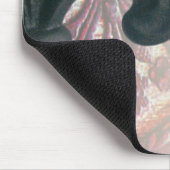 Tapis De Souris mousepad de "iron fleur de lis" de Bourgogne/sable (Coin)