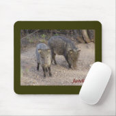 Tapis De Souris Mousepad de Javelinas (Avec souris)