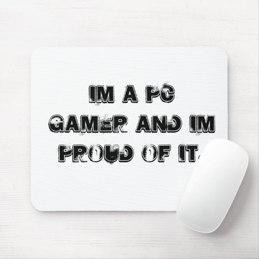 Tapis De Souris Mousepad de jeu de PC (Avec souris)