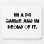 Tapis De Souris Mousepad de jeu de PC (Devant)