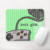 Tapis De Souris mousepad de .knit.g33k (Avec souris)