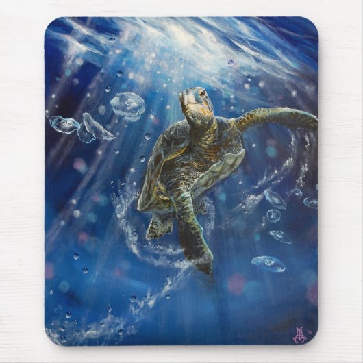 Tapis De Souris Mousepad de la danse de Honu (Devant)