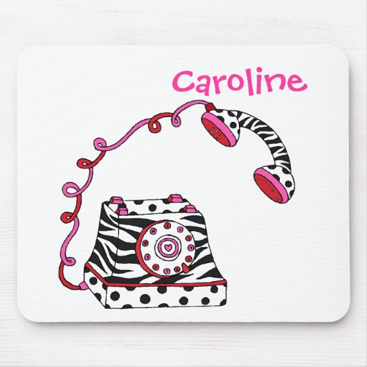 Tapis De Souris Mousepad de la fille (Devant)