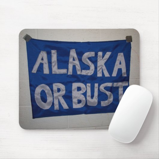 Tapis De Souris Mousepad de l'Alaska ou de buste (Avec souris)