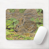 Tapis De Souris Mousepad de lapin (Avec souris)