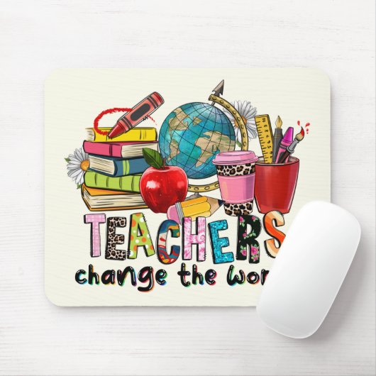 Tapis De Souris Mousepad de l'enseignant (Avec souris)