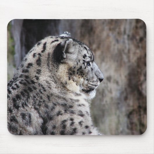 Tapis De Souris Mousepad de léopard de neige (Devant)