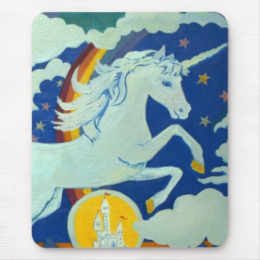 Tapis De Souris mousepad de licorne (Devant)
