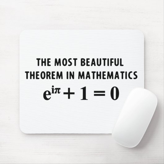 Tapis De Souris Mousepad de l'identité d'Euler (Avec souris)