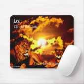 Tapis De Souris Mousepad de Lion (Avec souris)
