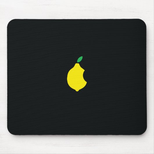 Tapis De Souris mousepad de logo de citron (Devant)