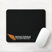 Tapis De Souris Mousepad de logo de services de distribution (Avec souris)