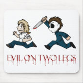 Tapis De Souris mousepad de logo d'evilontwolegs.com (Devant)