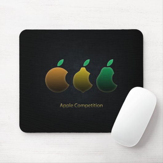 Tapis De Souris mousepad de logos de fruit (Avec souris)