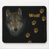 Tapis De Souris Mousepad de loup (Devant)