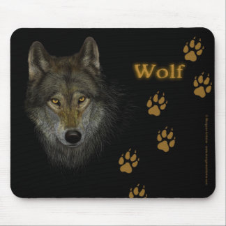 Tapis De Souris Mousepad de loup