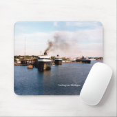 Tapis De Souris Mousepad de Ludington Ferries (Avec souris)