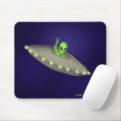 Tapis De Souris Mousepad de M. Alien (Avec souris)