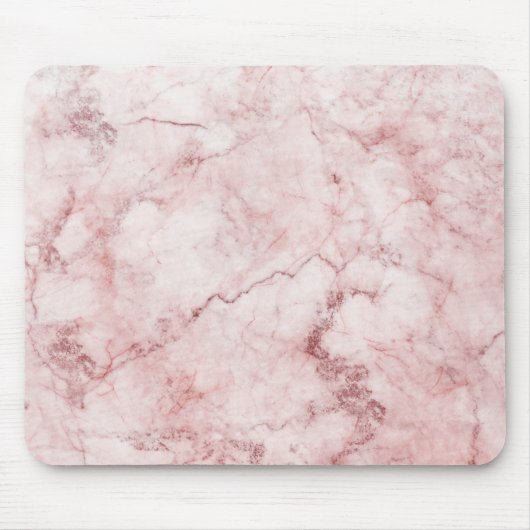 Tapis De Souris Mousepad de marbre rose (Devant)