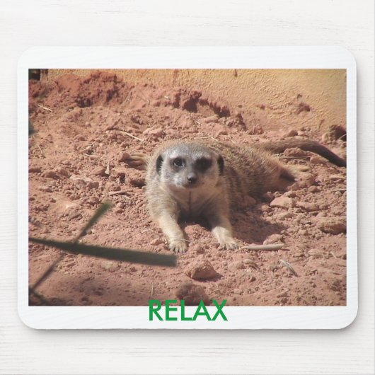 Tapis De Souris mousepad de meerkat (Devant)