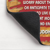 Tapis De Souris Mousepad de messages de motivation de Bouddha (Coin)